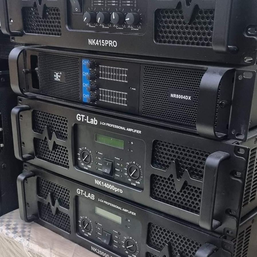 RDW NR8004DX Power Amplifier NR 8004 DX 4 channel Original