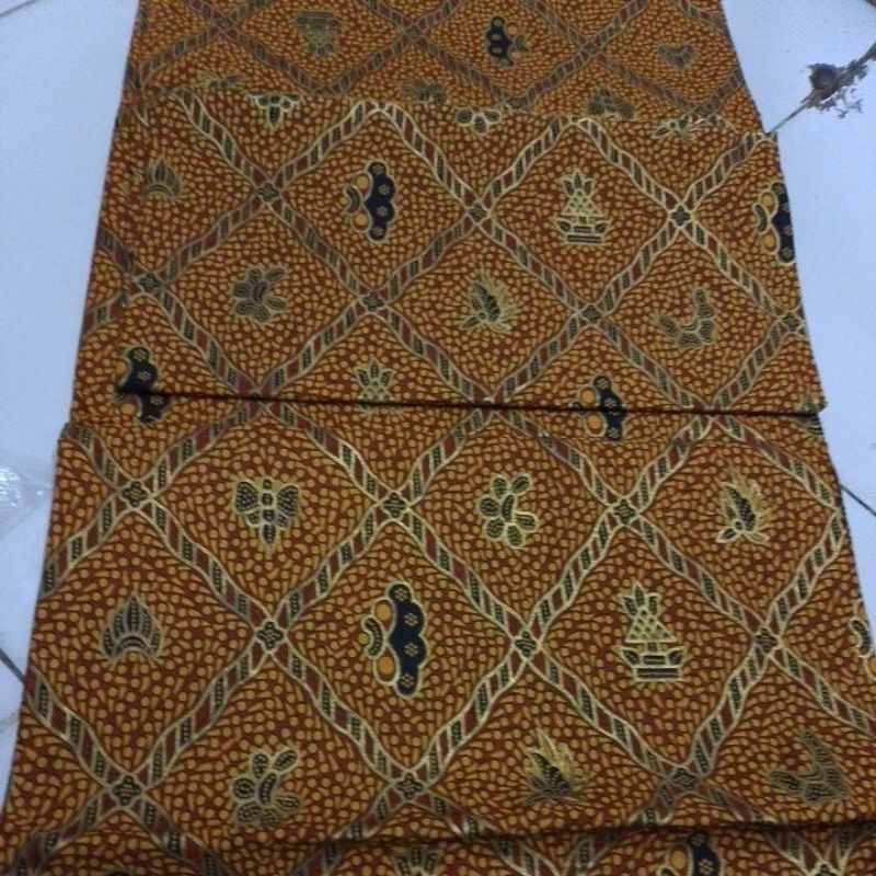 jarik Sidomukti coklat Prada tipis