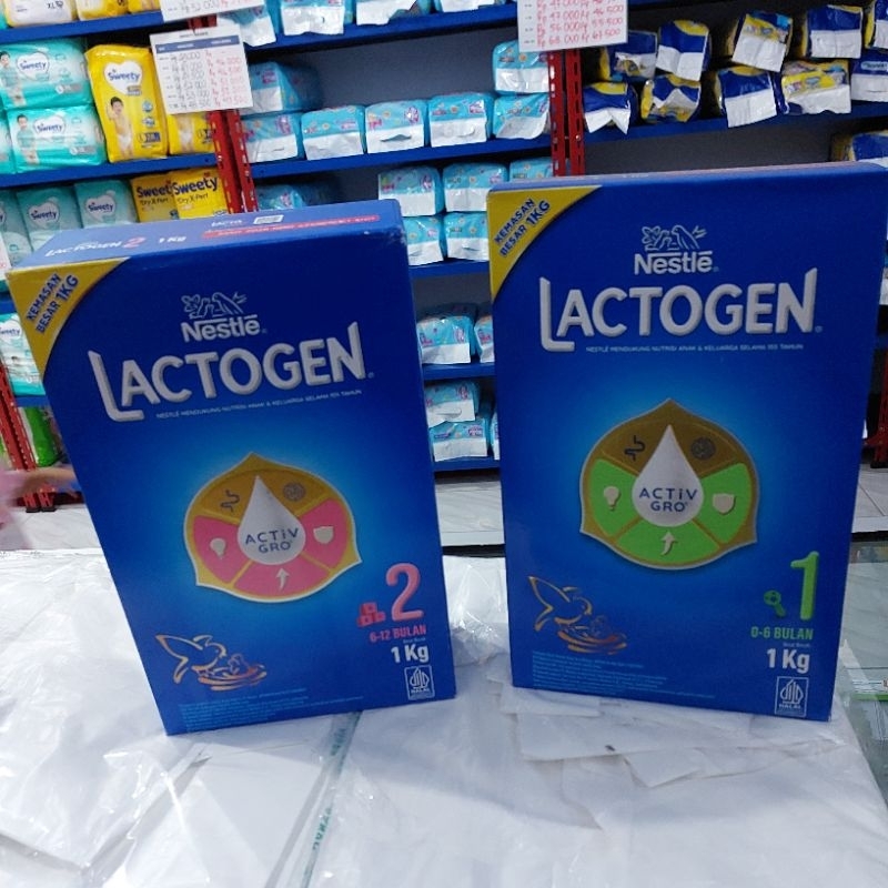 

LACTOGEN 1 (0-6 BULAN) LACTOGEN 2 (6-12 BULAN) 735GR 1KG