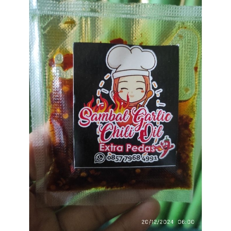 

Sambal Chili Oil Extra Pedas 20gr