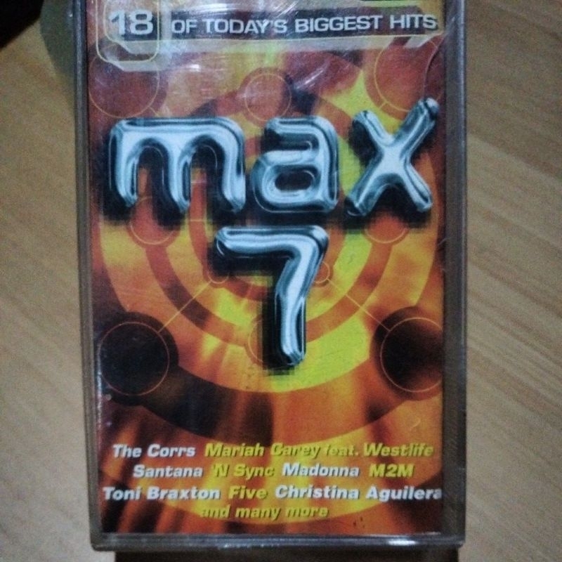 kaset pita full box original"max 7"