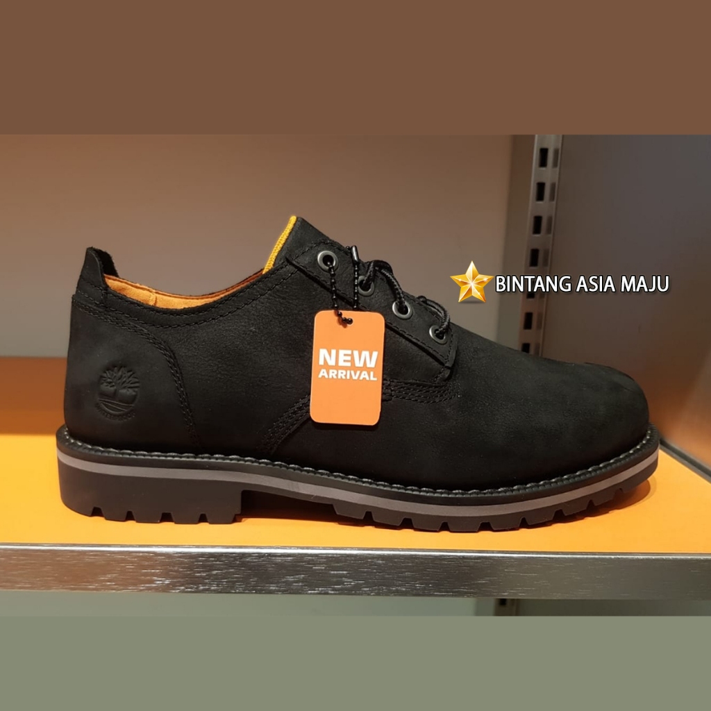 SEPATU TIMBERLAND PANTOFEL PRIA ORIGINAL FORMAL LOW CUT BOOT BOOTS KULIT ASLI ORI WATERPROOF TM07