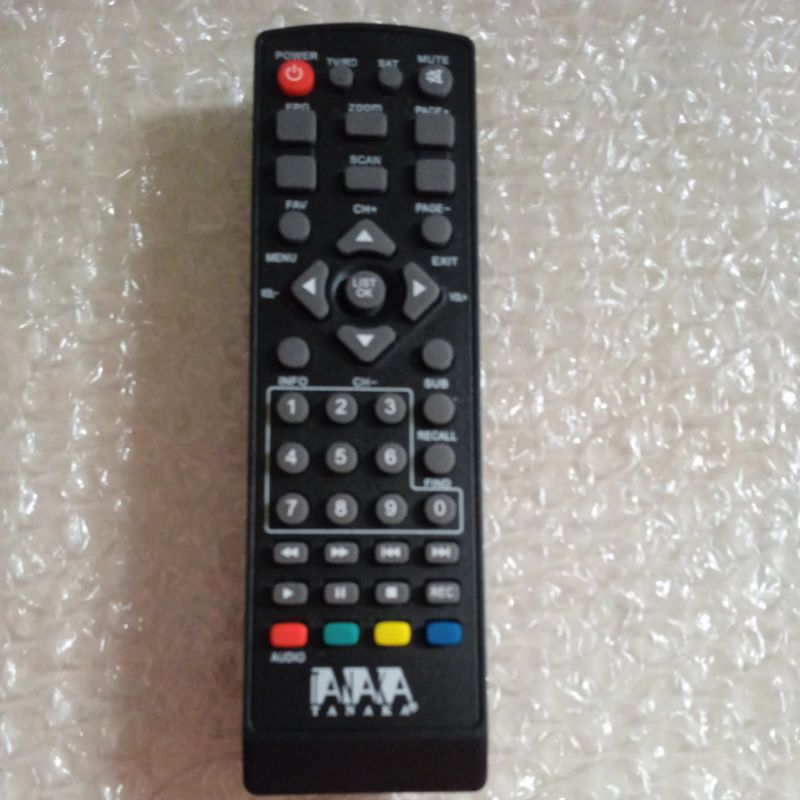 REMOT STB remot STB TANAKA AAA PUTIH AUDIO LANGSUNG PAKAI
