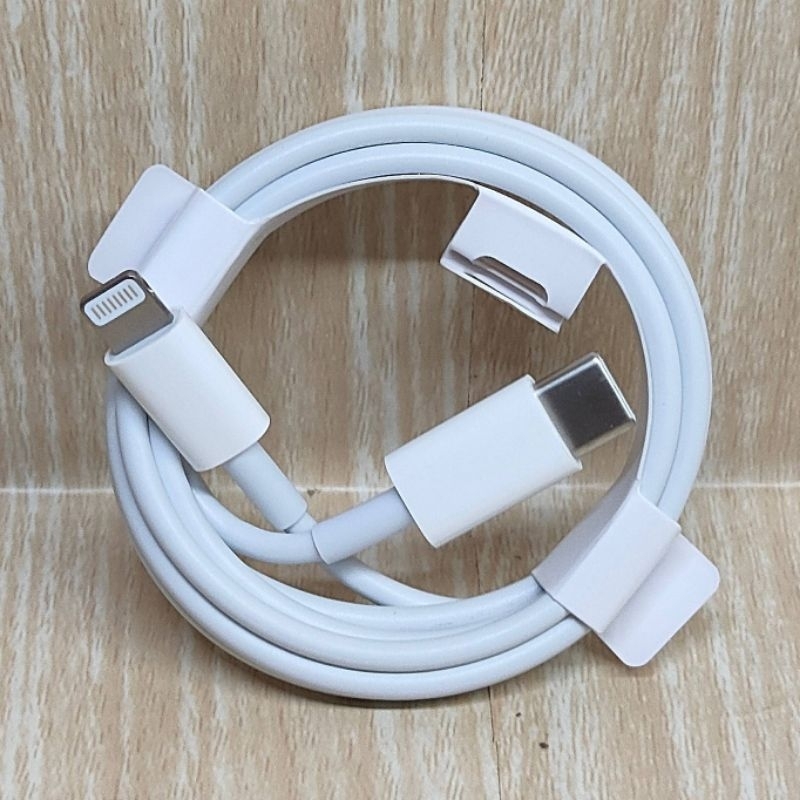 Kabel Data Iphone 11 Pro Max C To Lightning 1 Meter Original Bawaan Unit BNIB