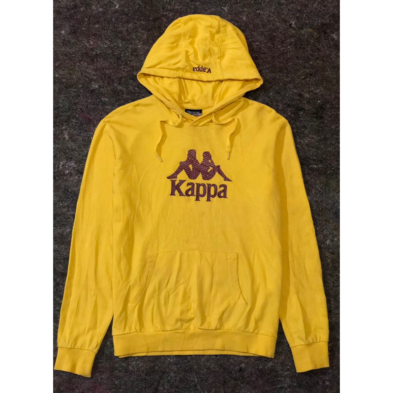 hoddie kappa yellow