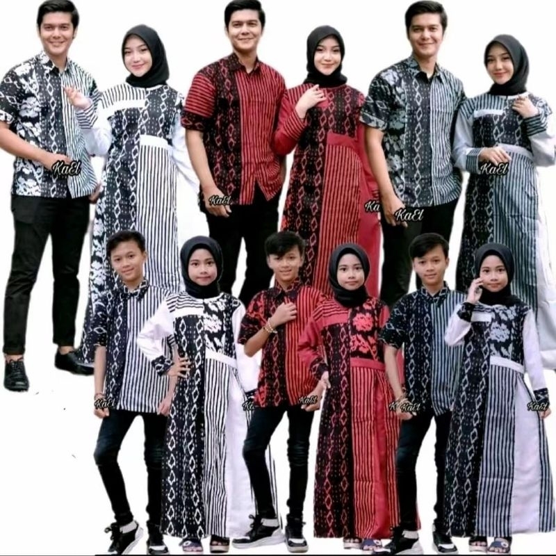 baju Gamis Lebaran Songket Couple Songket