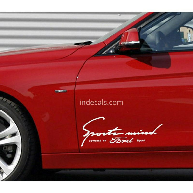 stiker sport MIND FORD stiker mobil FORD FOCUS FEISTA ESCAPE DLL