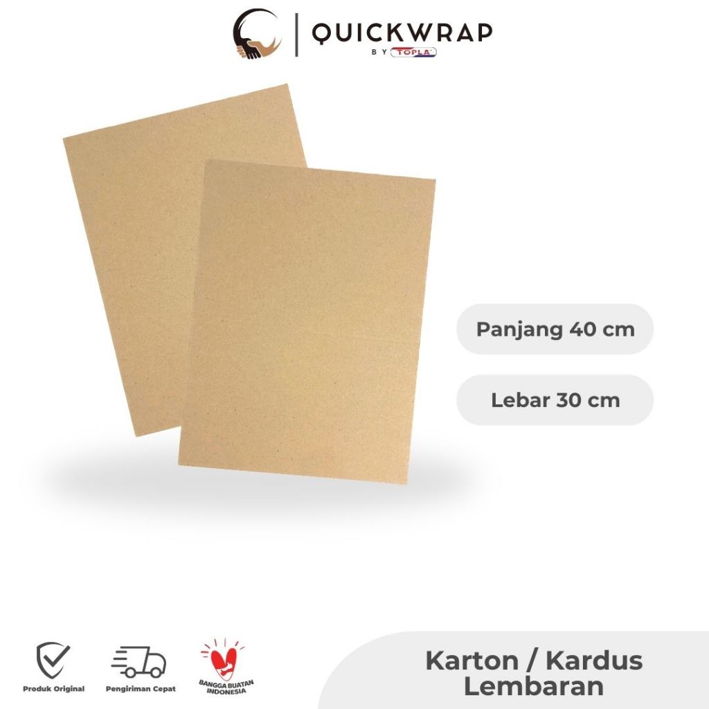 

Dus Layer Ukuran 30 x 40 cm - Pengaman Barang Saat Pengiriman