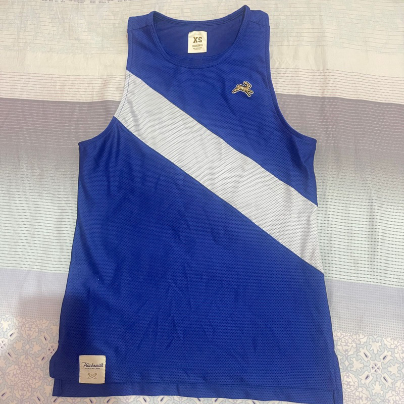 Preloved Tracksmith Ivory Blue size XS