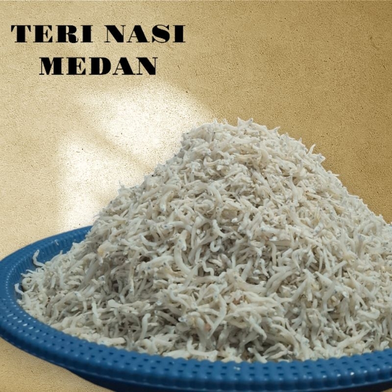 

teri nasi medan kasar 250g, 100g