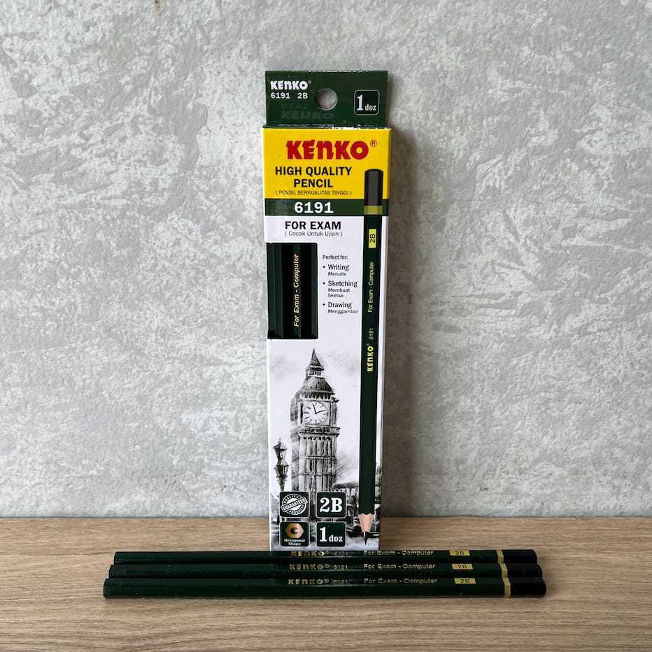 

Diskon Hari Ini SOS Pensil Biasa KENKO 61816191 2B 12 pcs PencilPotlot