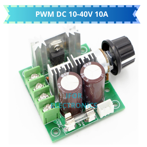 PWM DC MOTOR Pengatur kecepatan Dinamo DC 10A 400w 9-50vdc