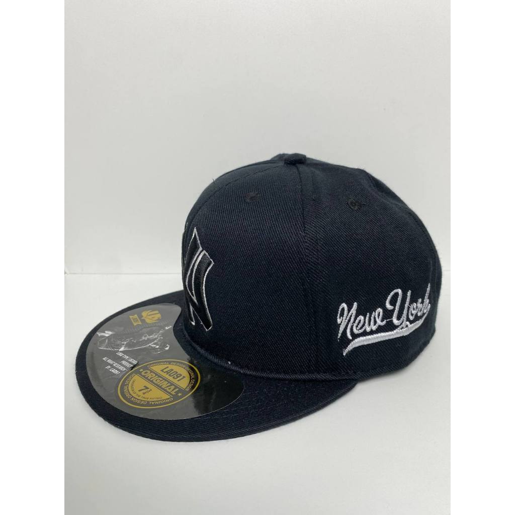 Topi Snapback |NY|Hitam Putih - Topi Hip Hop Murah - Topi Distro Murah