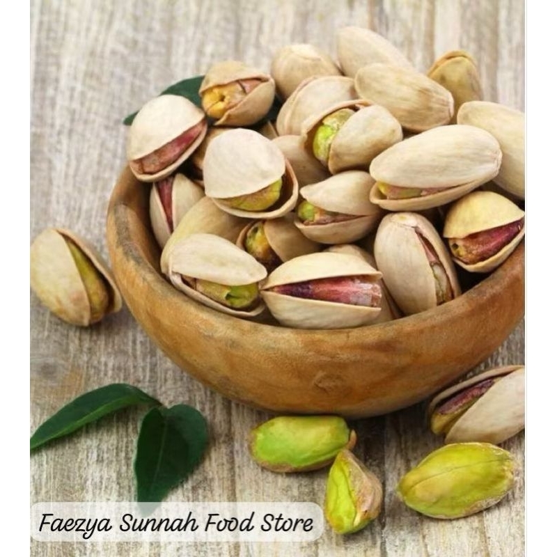 

Kacang Arab Pistachio Fustuk Roasted Oleh Oleh Umrah dan Haji