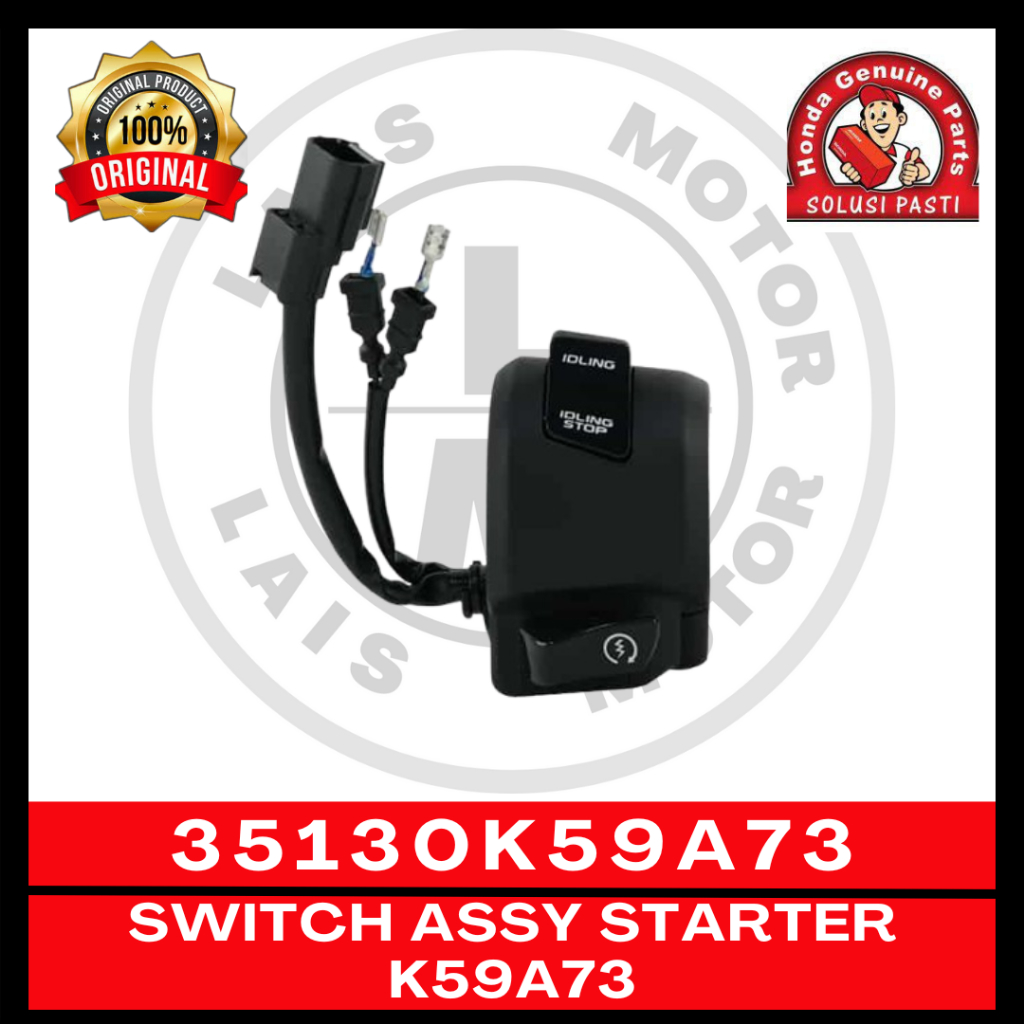 Saklar Set Starter K59A73 Vario150 LED NEW 35130K59A73 Original AHM