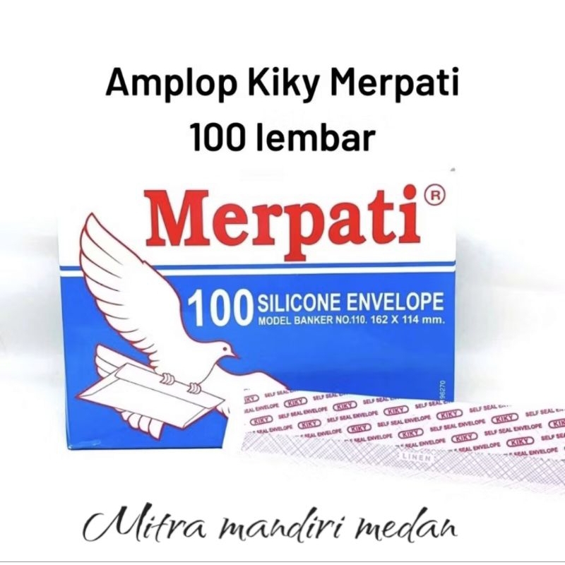 

Amplop Merpati Sedang 100pcs