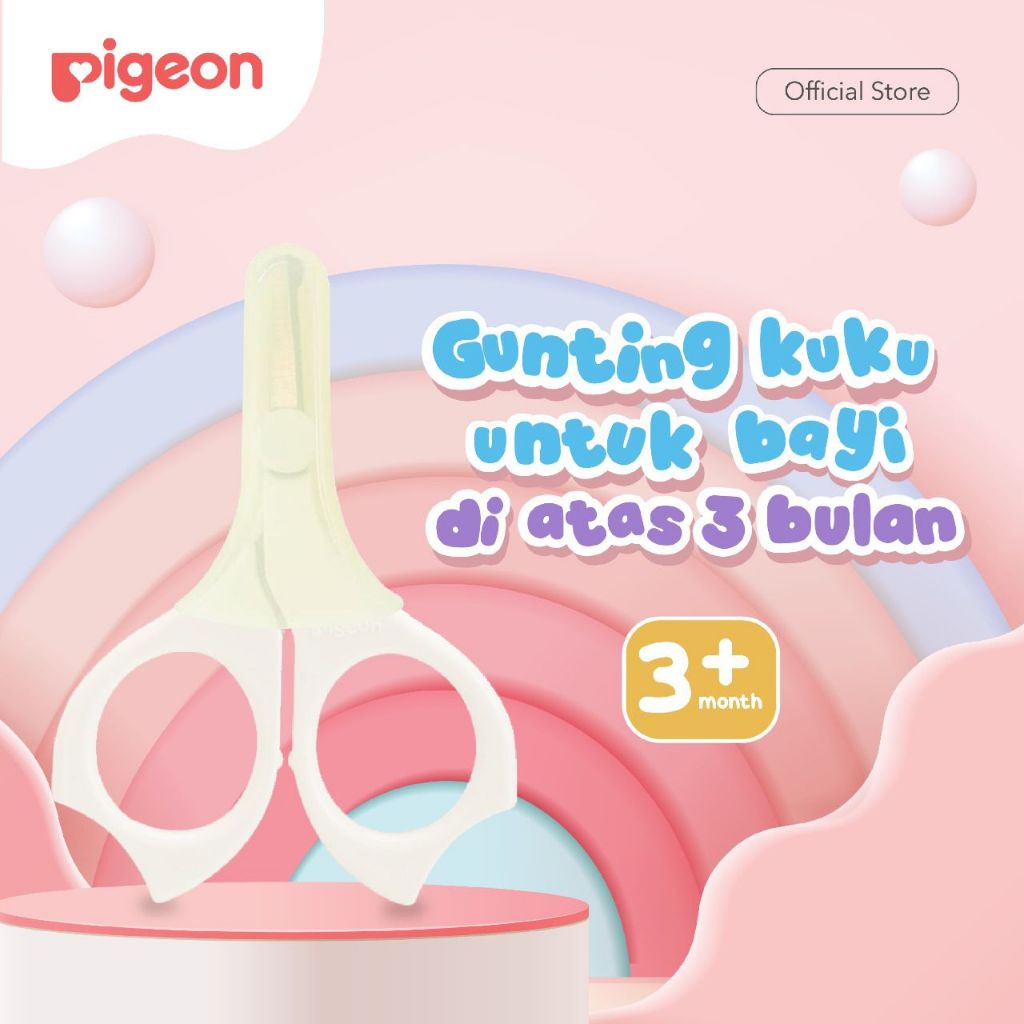 PIGEON BABY NAIL SCISSOR | GUNTING KUKU BAYI