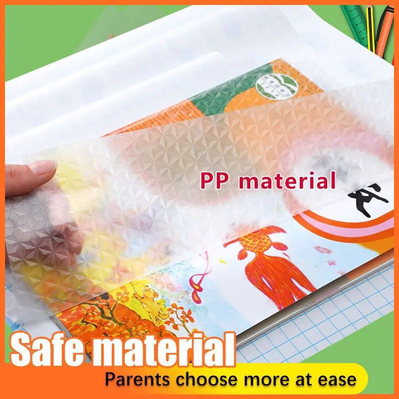 

STICKER PLASTIK BUKU PVC PER LEMBAR WATERPROOF ANTI NODA/ SAMPUL BUKU SEKOLAH / SAMPUL BUKU PLASTIK / 10 LEMBA