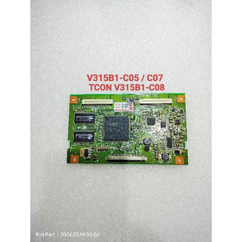 TCON - TICON - TIKON LOGIC BOARD TV LCD SAMSUNG SONY PHILIP V315B1 V315B1-C05 C07 C08