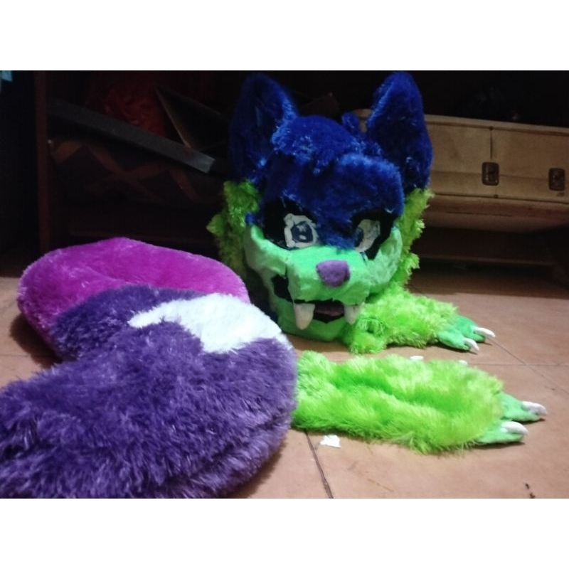 PARTIAL FURSUIT FOR SALE (unlined + very much lq) furry costume animal