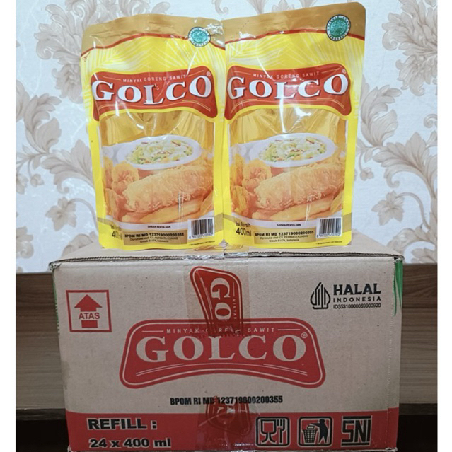 

1 Dus Minyak Goreng Golco 400ml isi 24 pcs Murah Berkualitas