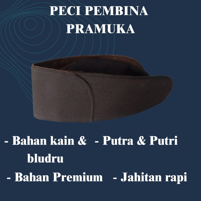 PECI PEMBINA PRAMUKA BAHAN BLUDRU DAN KAIN