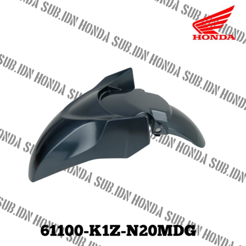 Spakbor Depan Grey Honda PCX 160 K1Z61100K1ZN20MDG