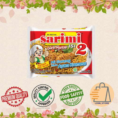 

sarimi Dua Goreng Ayam Kremess 125 Gr