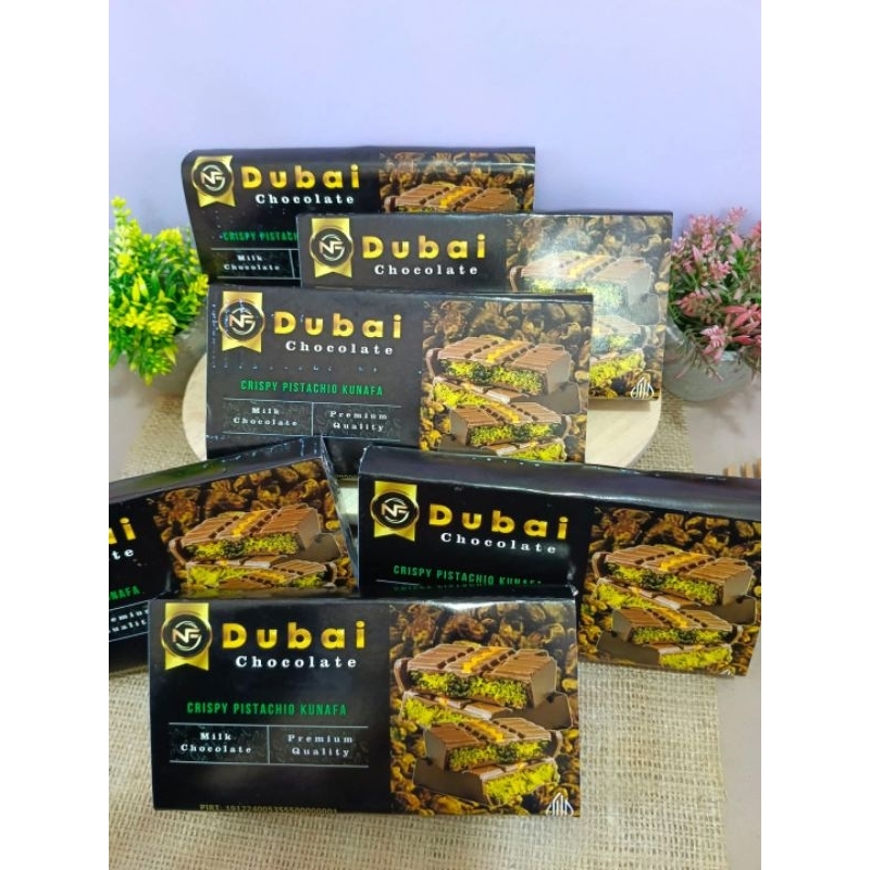 

Dubai Chocolate Crispy Pistachio Kunafa