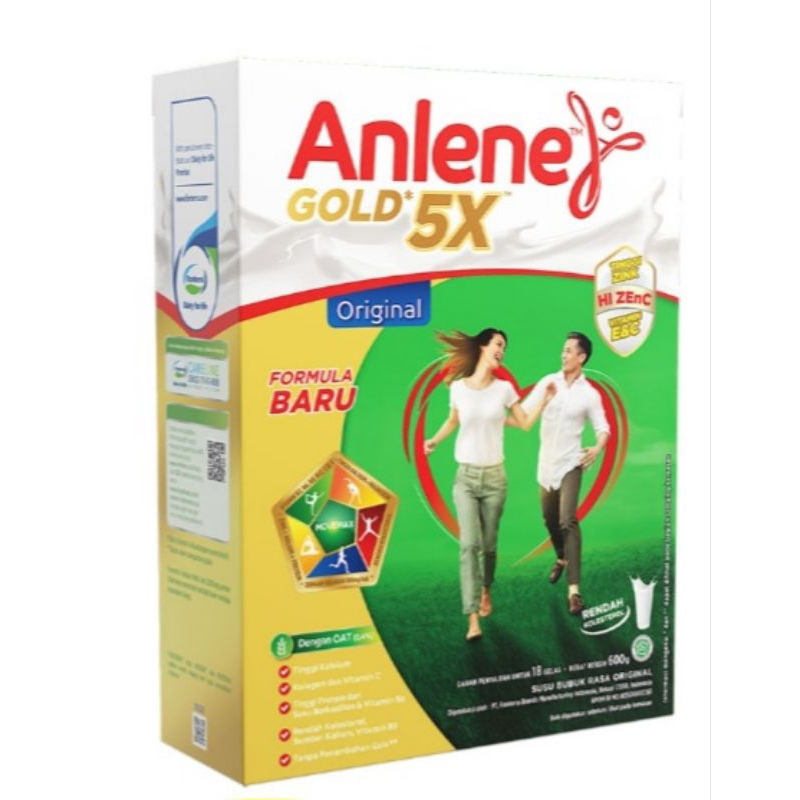 

Anlene gold 5X susu bubuk dewasa 600g