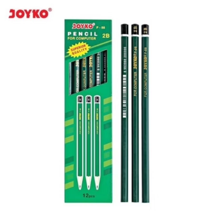

Pensil Kayu 2B Joyko P-88