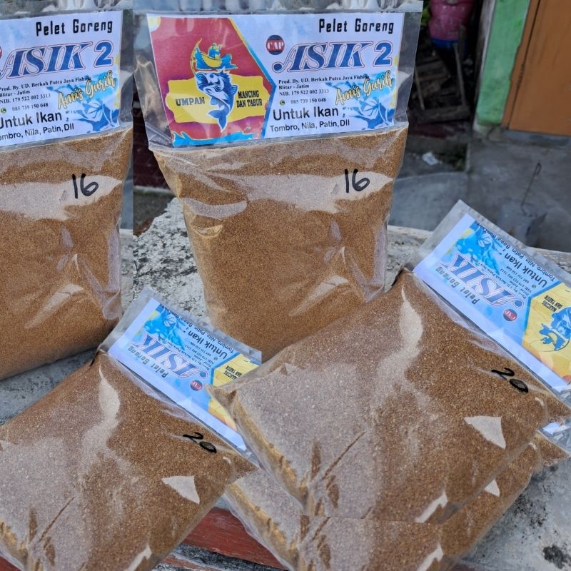 PELET GORENG ASIK (ORIGINAL) / PELET ASIK 1 WANGI-GURIH / ASIK 2 AMIS-GURIH