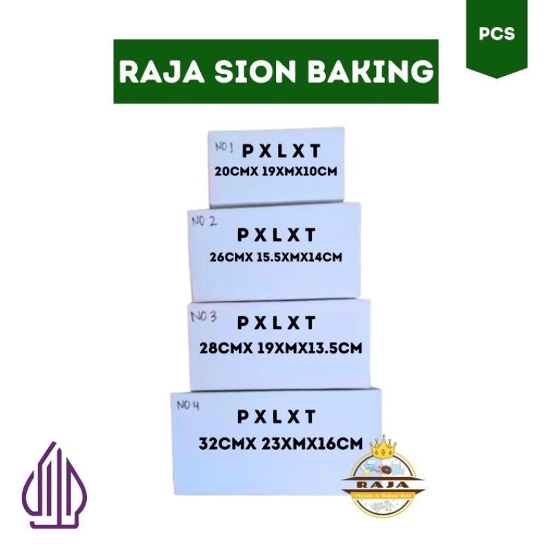 

Kotak Pempek Putih / Kardus Pempek Putih / Dus Pempek ( Instant & Sameday Only )