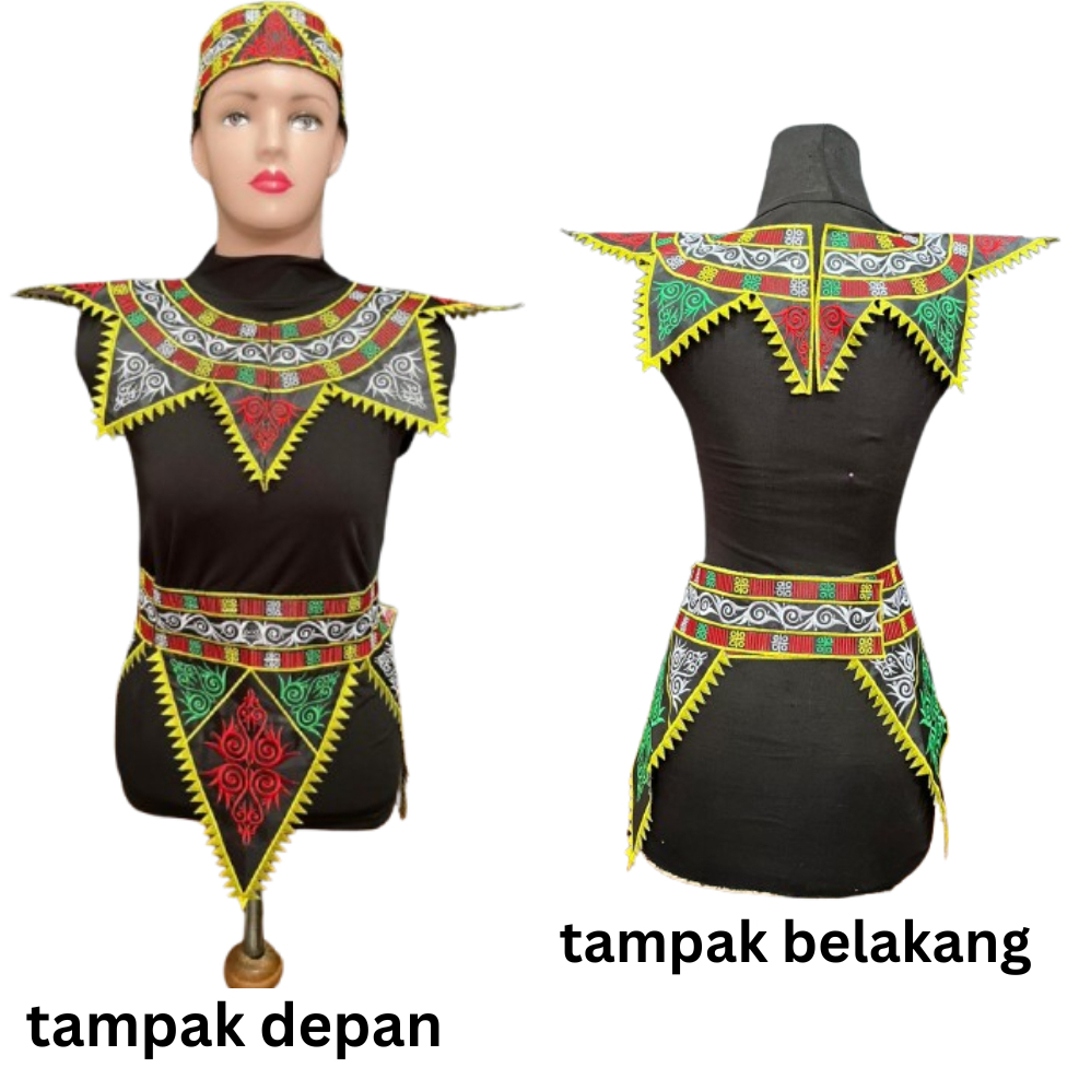 BORDIR AKSESORIS TARI TRADISIONAL BAJU ADAT ACEH GAYO