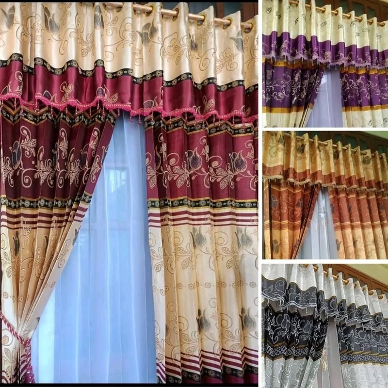 Gorden Prada Model Poni Pisah Korden Jodha Jendela Pintu Gorden Smokring