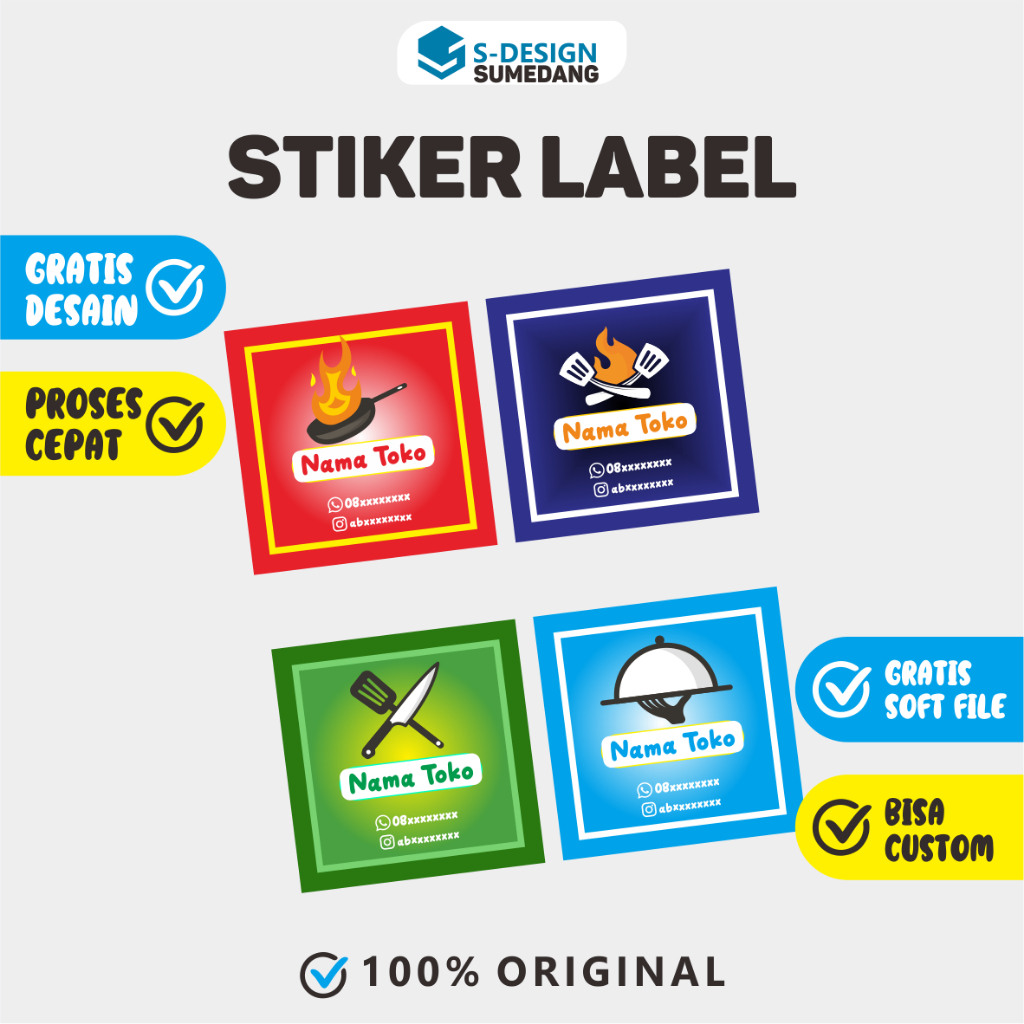 

LABEL / KOTAK / STIKER / STICKER / STIKER LABEL / STICKER LABEL / STIKER CUSTOM / STIKER MAKANAN