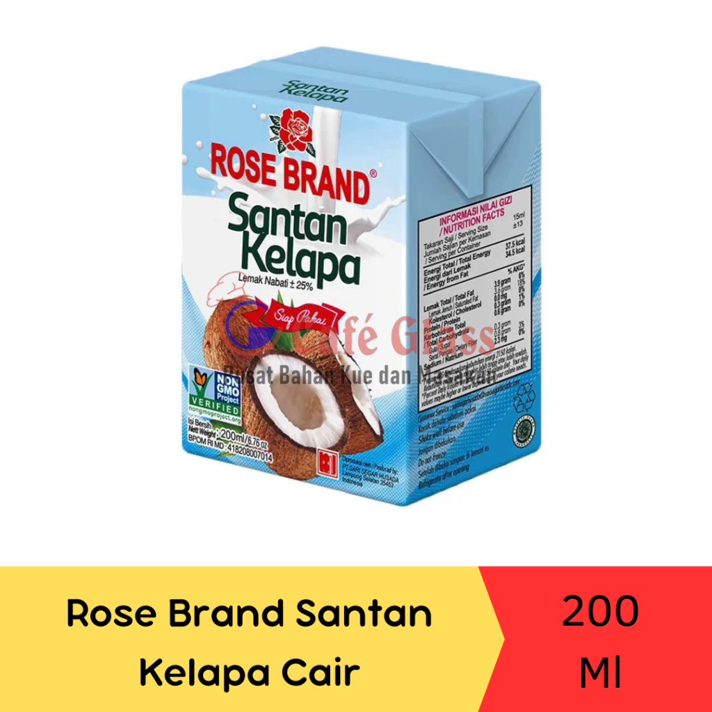 

Rose Brand Santan Kelapa Cair 200Ml