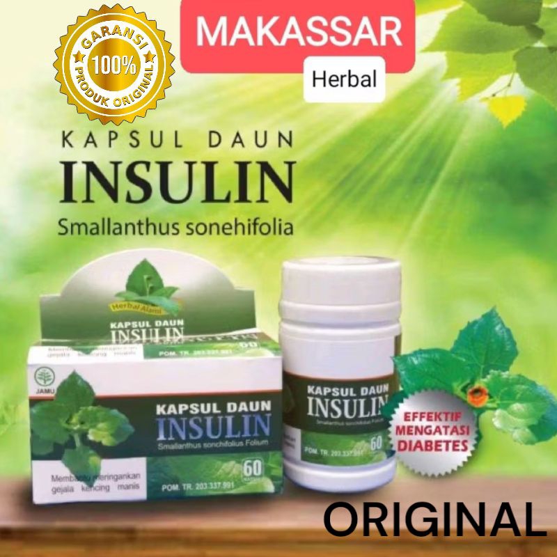 

Ekstrak Daun Insulin Obat DIABETES / KENCING Solusi Gula Darah Tinggi, Sehat Hati, Pankreas & Ginjal