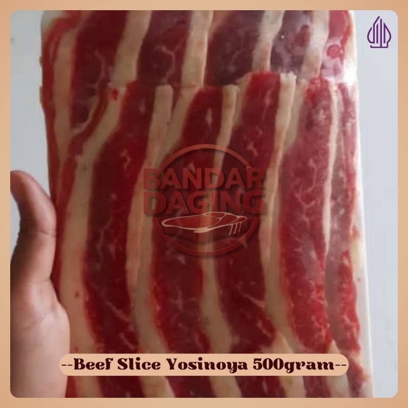 

Daging Sapi Slice Yoshinoya Grade A (500 gram)