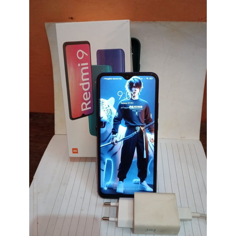 Hp seken redmi9 mulus nominus