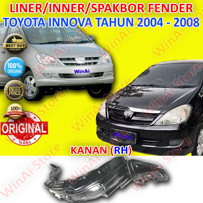 LINER/INER FENDER INNOVA 2004 SAMPAI 2008 (KHUSUS)