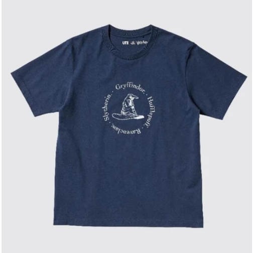 Tshirt Uniqlo Harry Potter Hogwarts | Harry Potter UT Kaos Lengan Pendek