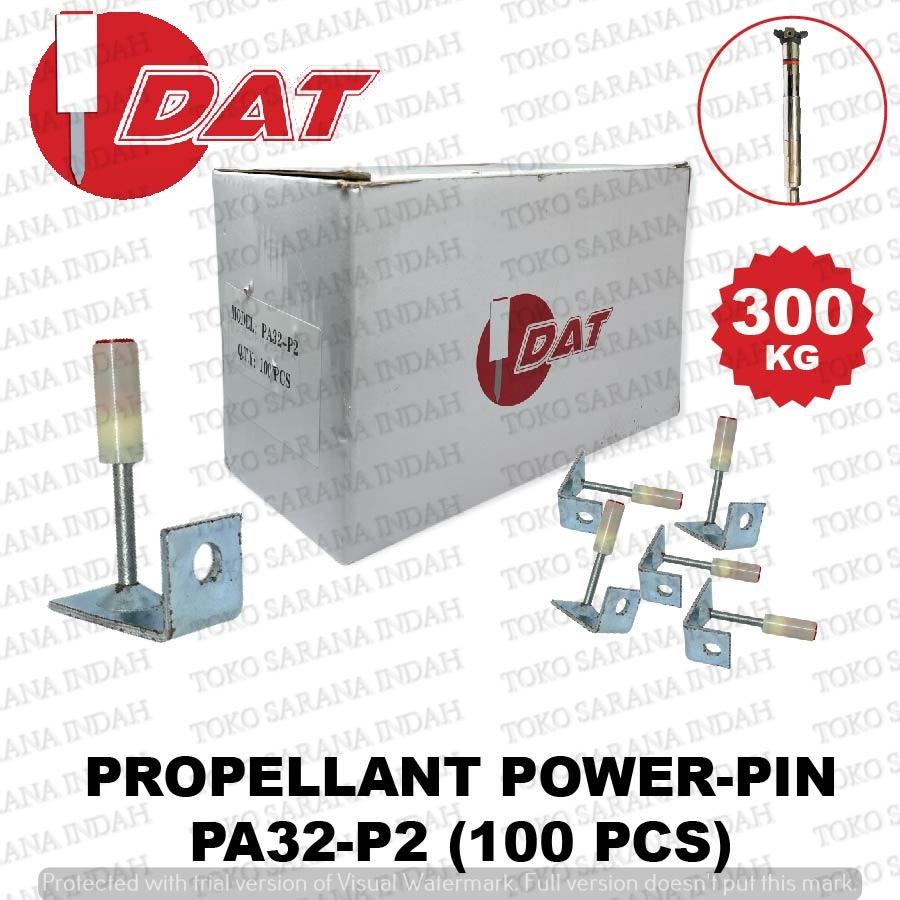 Isi Paku Tembak Plafond DAT PA32-P2 Pengganti Ramset Dynabolt Superfix PA 32 P2 300kg
