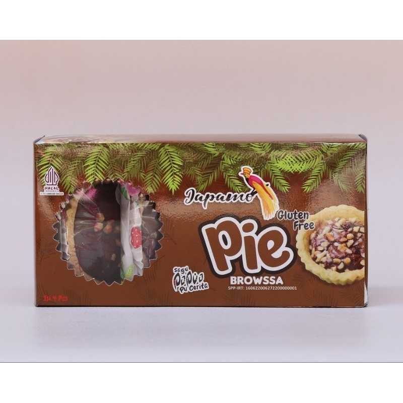 

Japamo Pie brownies Sagu Papua