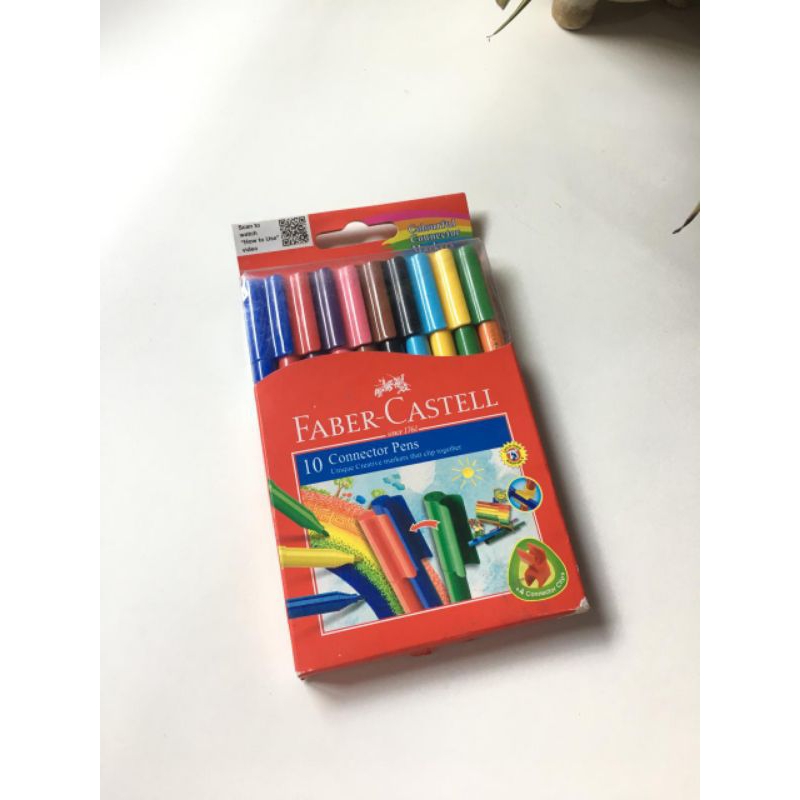 

FABER CASTEL connector pens spidol isi 10