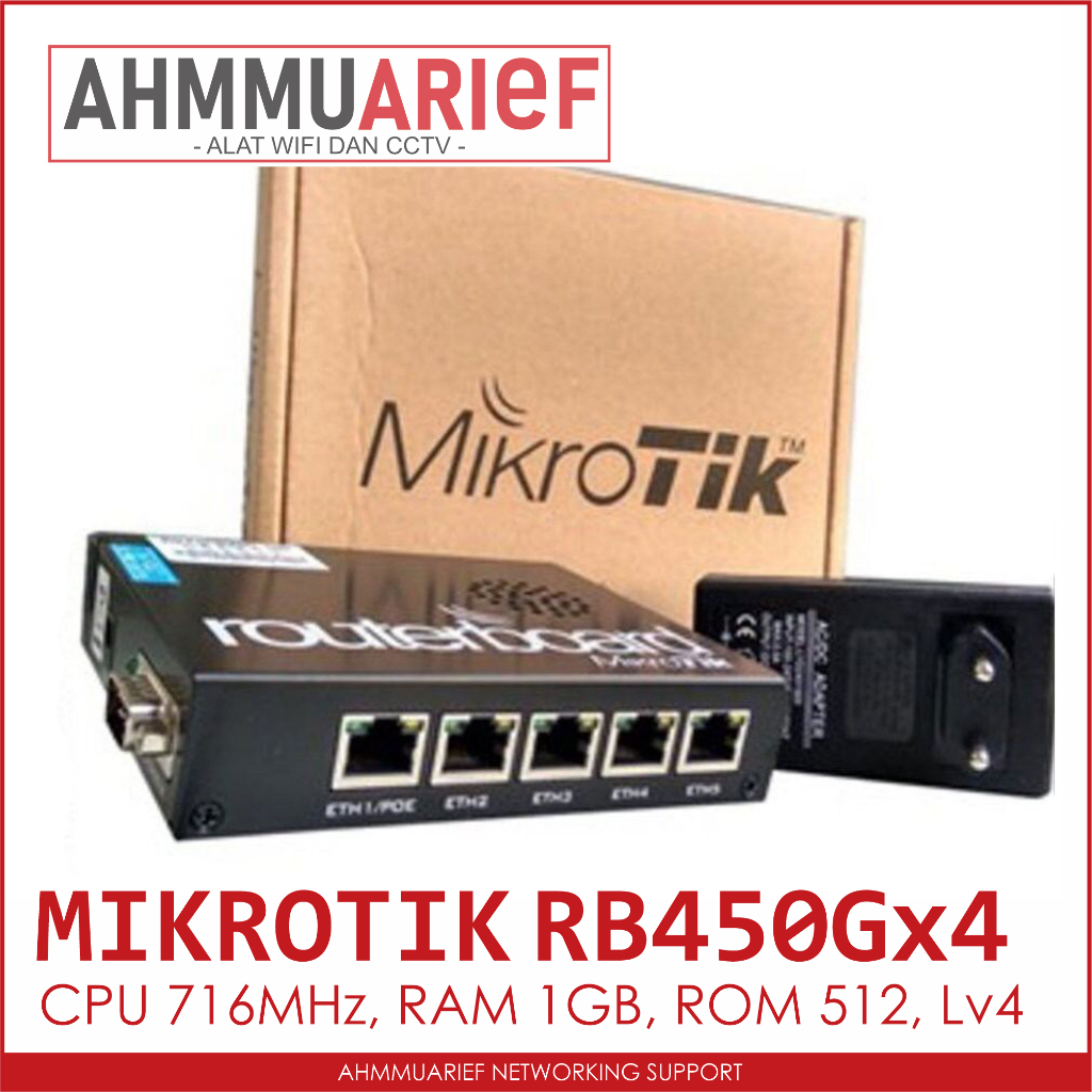 MIKROTIK ROUTERBOARD RB450GX4 RB 450GX4