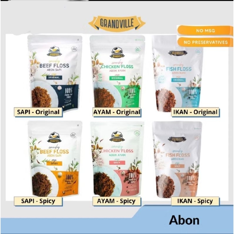 

waw Grandville Abon Beef-Chiken-Fish