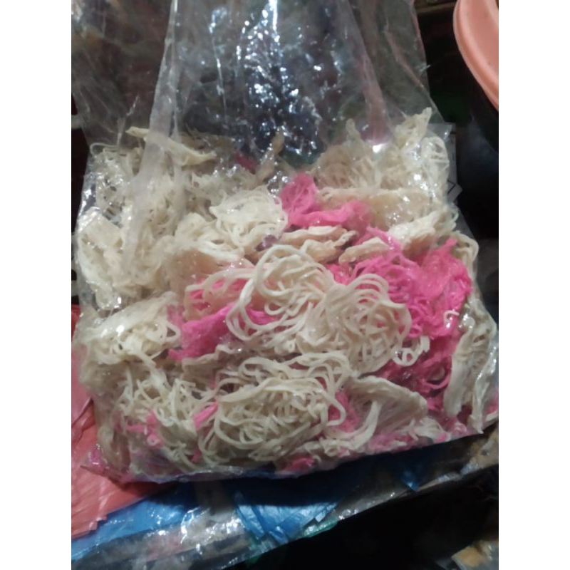

krupuk pertulo pathi / krecek krupuk pertulo/ kerupuk pertulo mentah