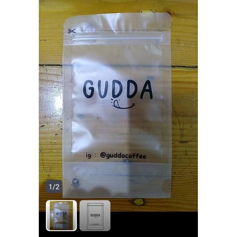 

Sablon SUP Pouch Matte Ziplock Gudda 12x20