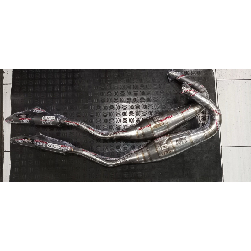 knalpot ahau cobra stainless c40 cobra ninja R / RR